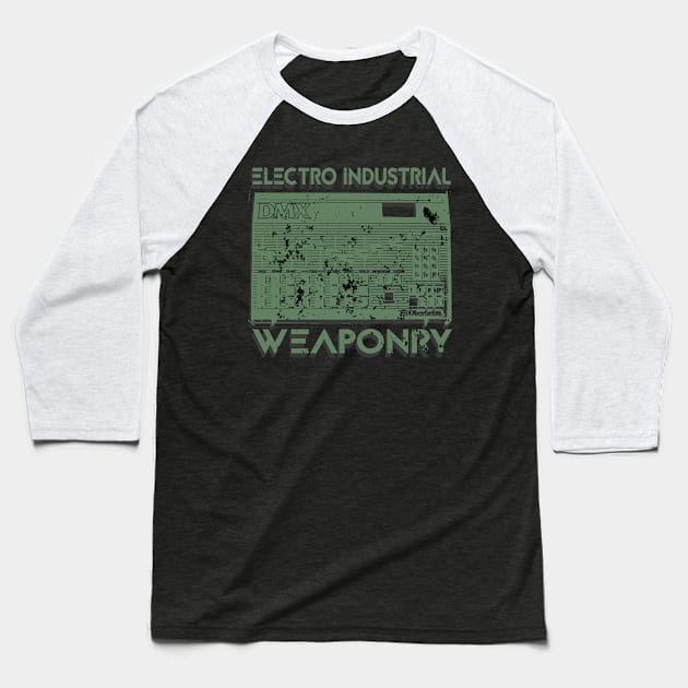 electro industrial weaponry 2 Baseball T-Shirt by soillodge